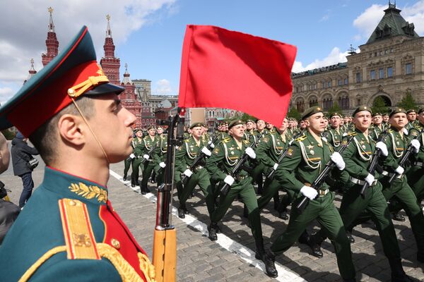 Rehearsal For Victory Day Parade In Red Square