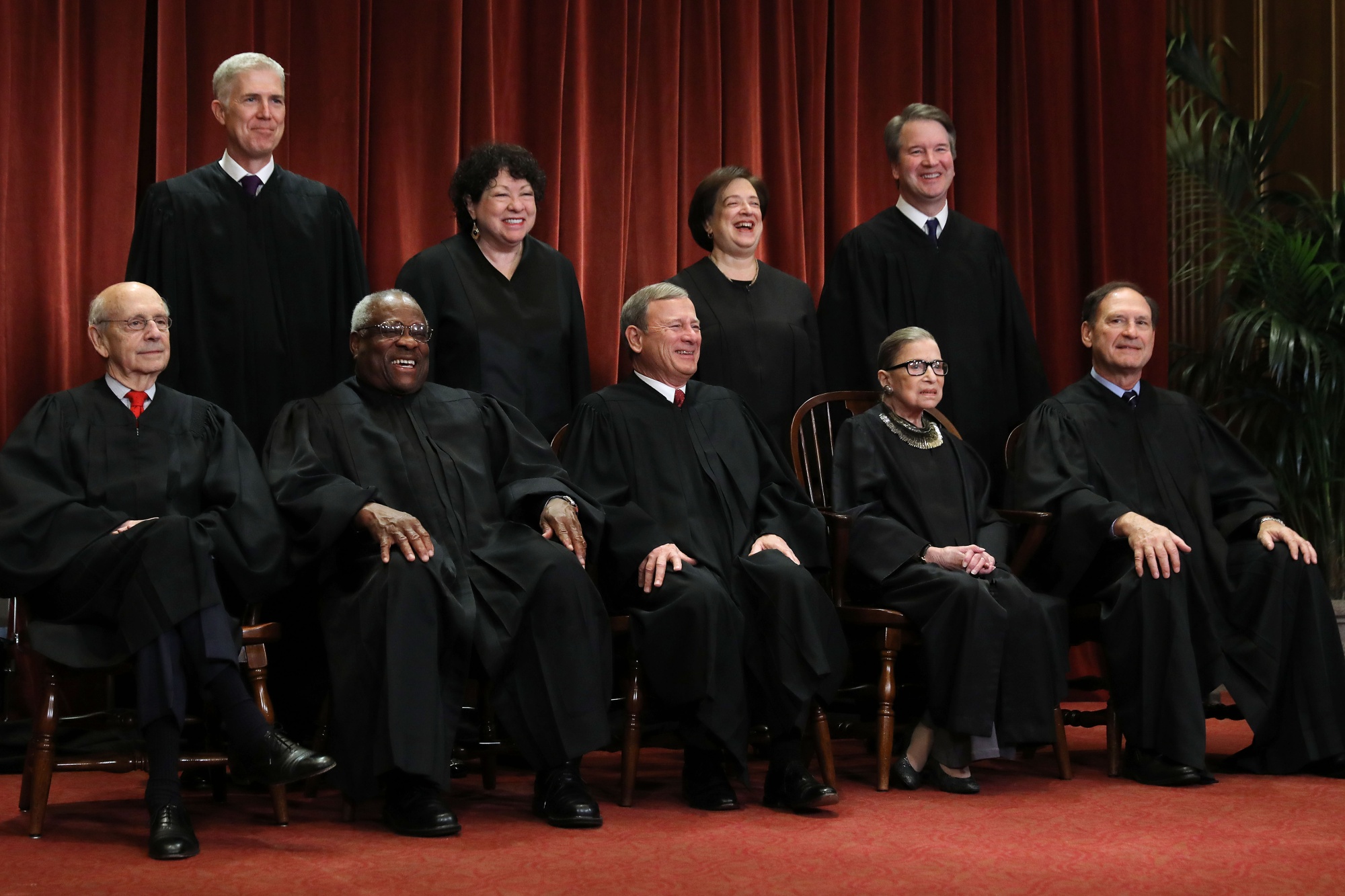 pictures of current supreme court justices