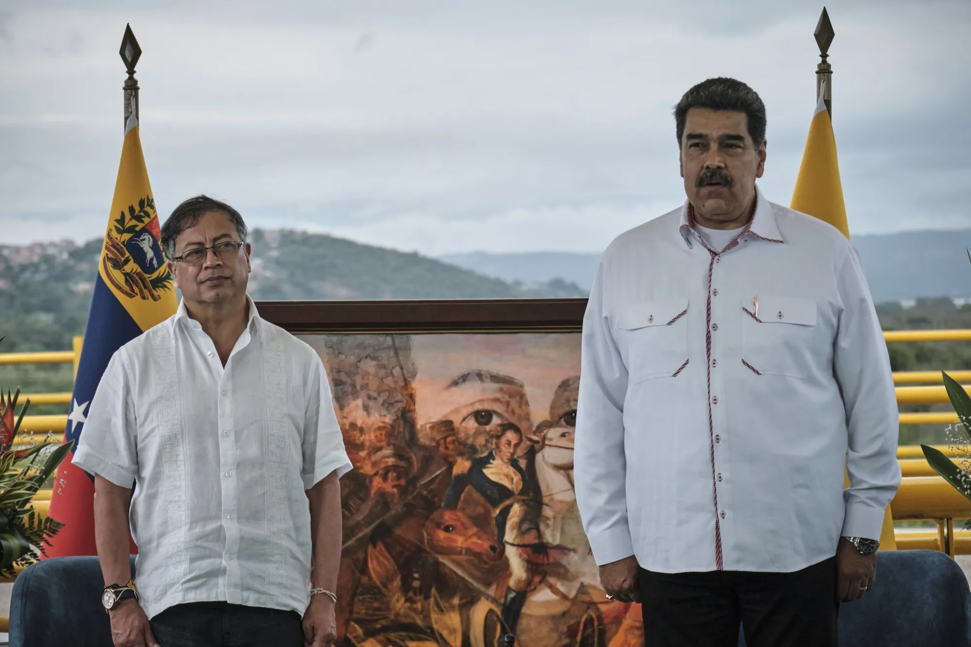 Presidents Petro And Maduro Sign Colombia-Venezuela Trade Pact At Border