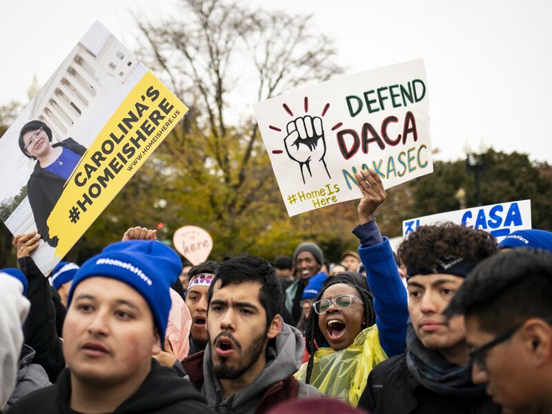 U.S. Supreme Court Hearing On Legality Of DHS Decision To Wind Down DACA