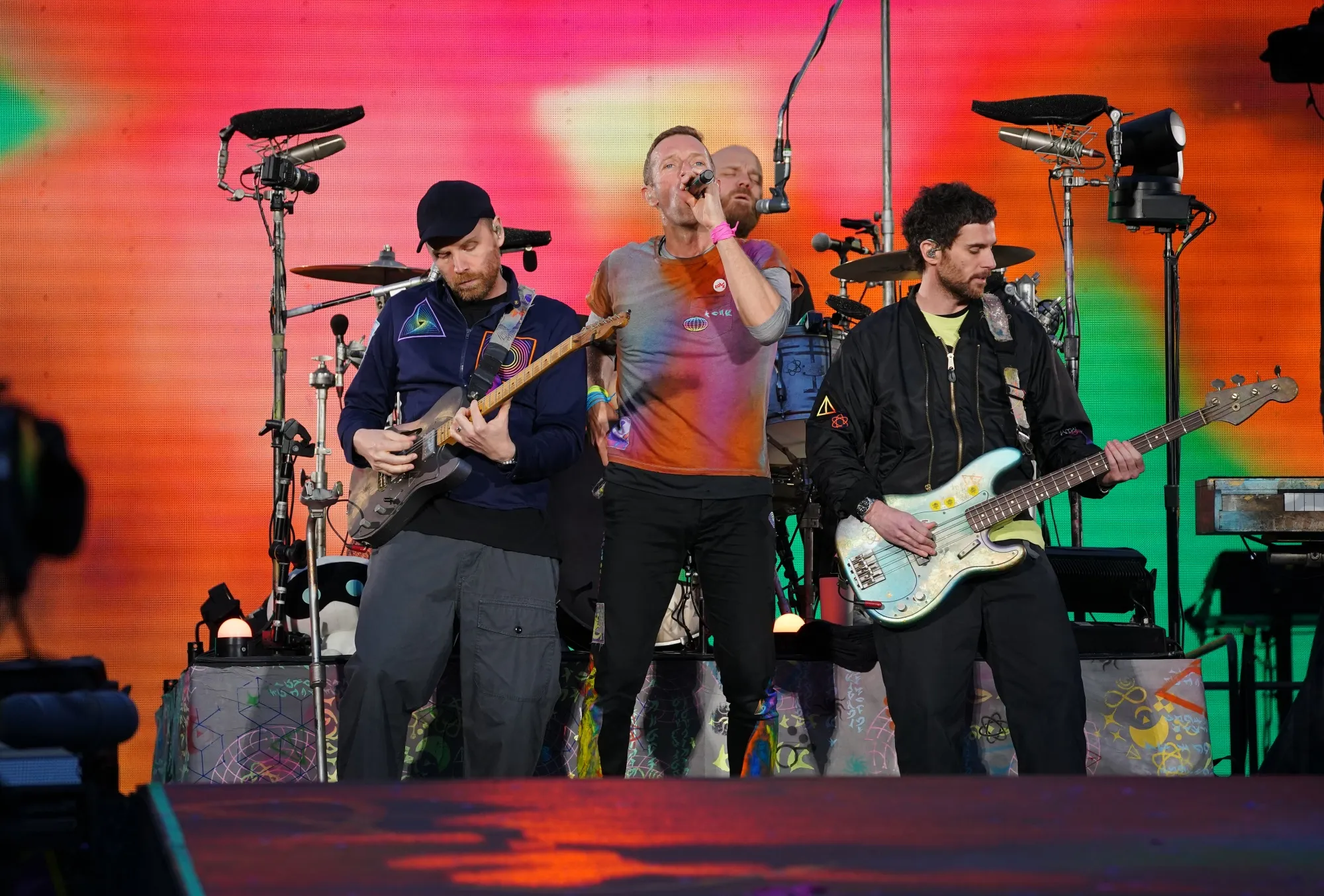 Coldplay performs on May 31.