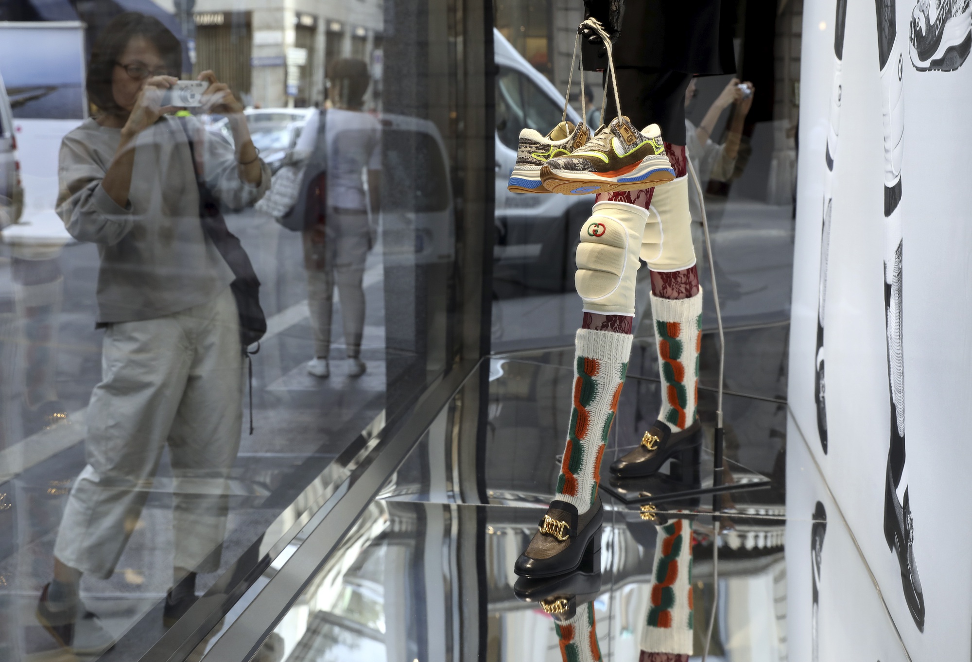 In Milan's luxury avenue heart: Burberry reopened at Via