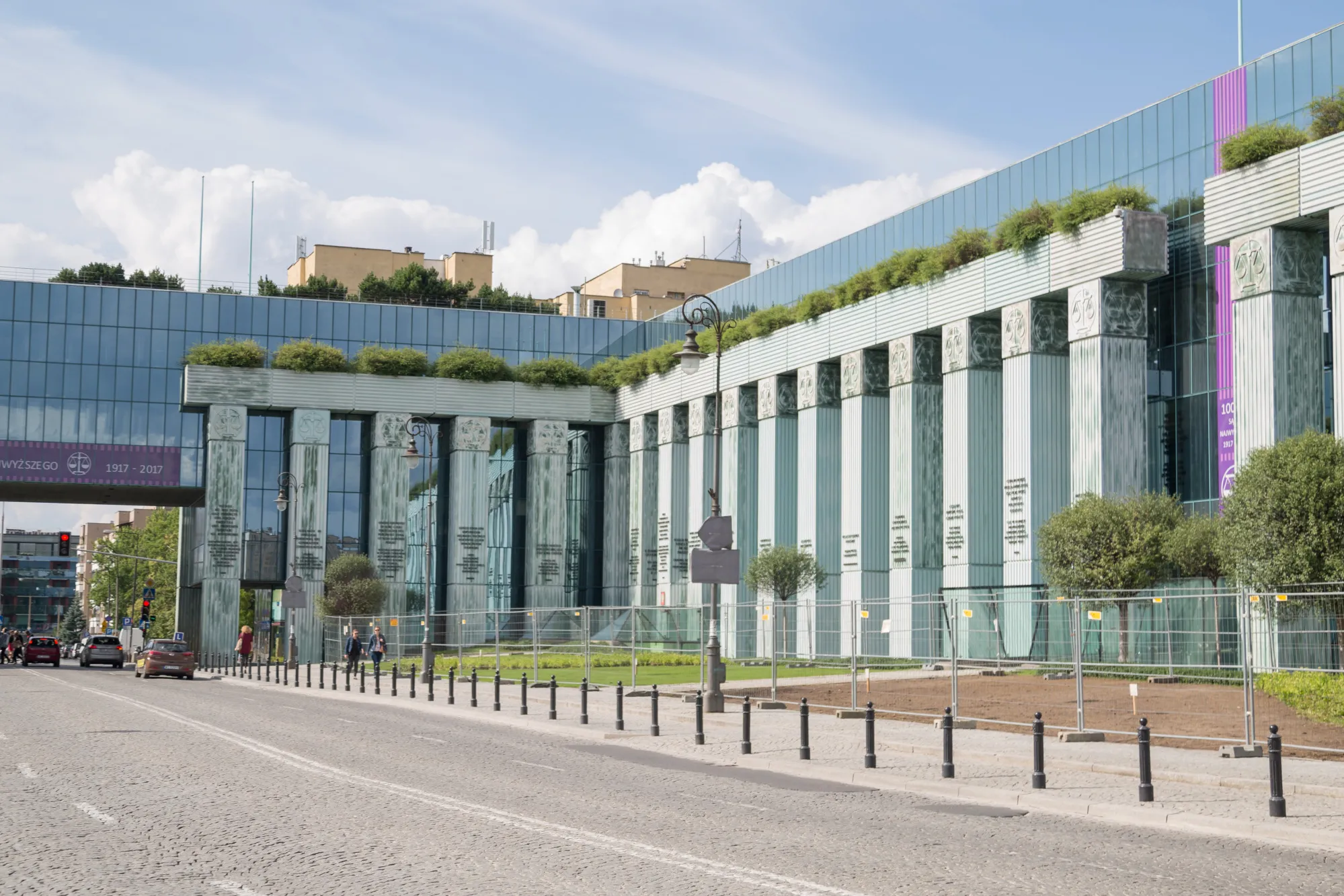 Supreme Court building in Warsaw, Poland.
