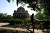 A building in the Lodi Gardens municipal park in New Delhi