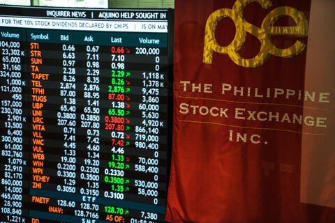 $30 Billion Philippine Stock Rout Gets Domestic Bulls Buying - Bloomberg