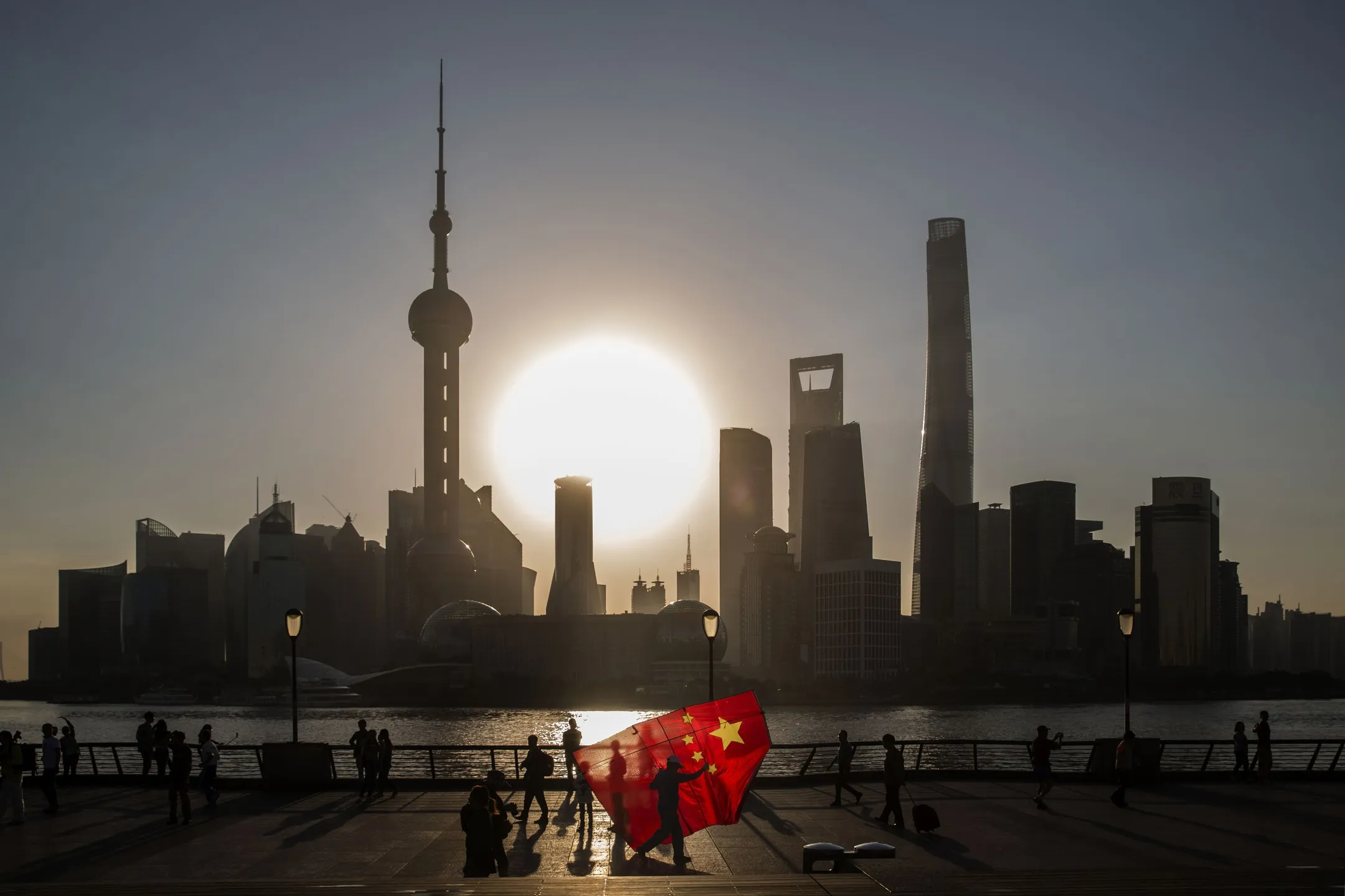 General Views Of Shanghai As China's Lingering Deflation Risks Offer Room For More Easing