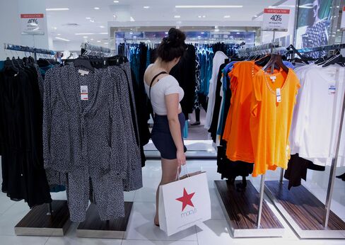 Shopper at Macy's
