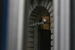 A sign above the entrance to the Credit Suisse Group AG headquarters in Zurich, Switzerland, on Monday, Nov. 1, 2021.