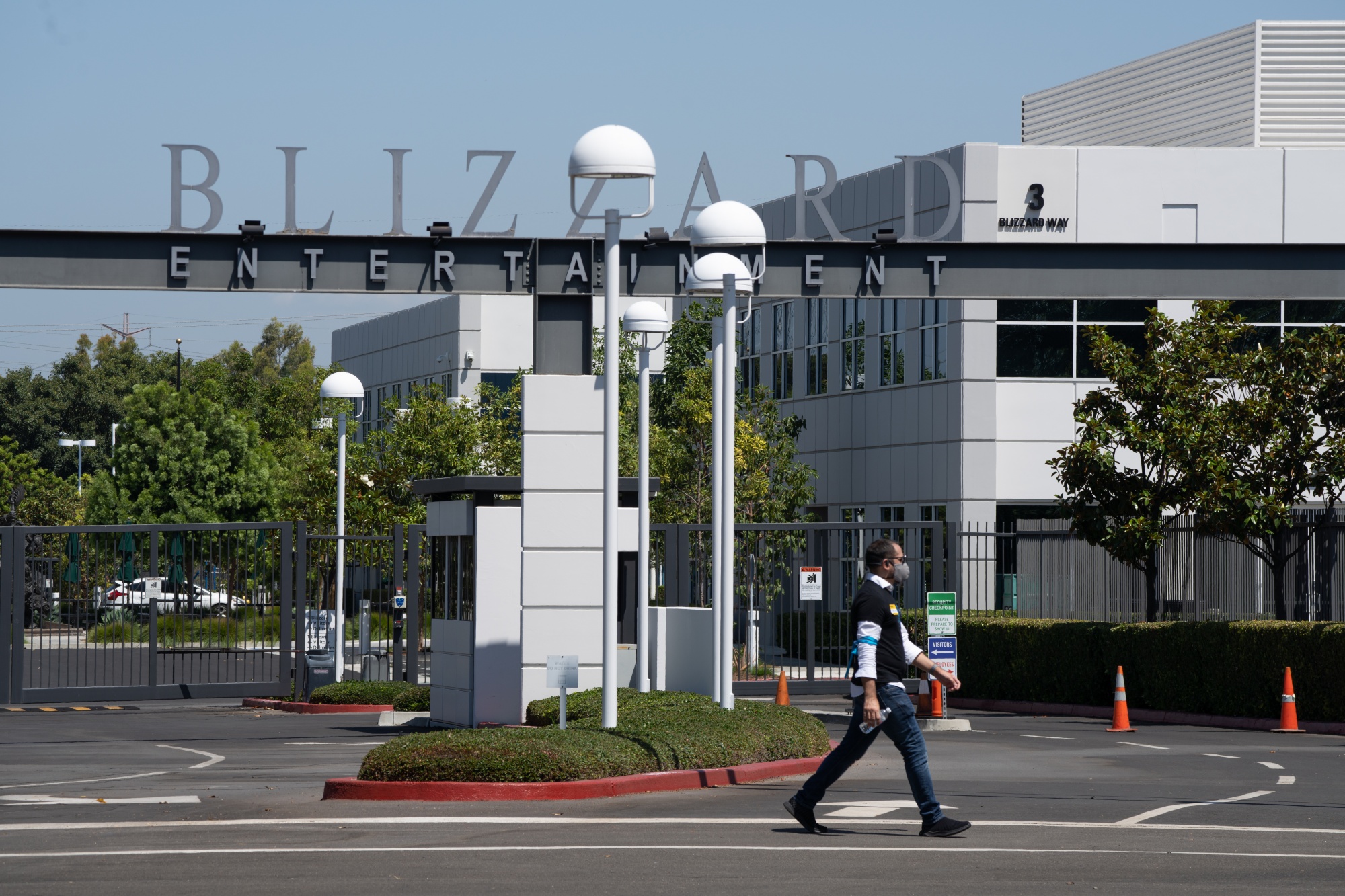 Activision Blizzard offices in Irvine, California.