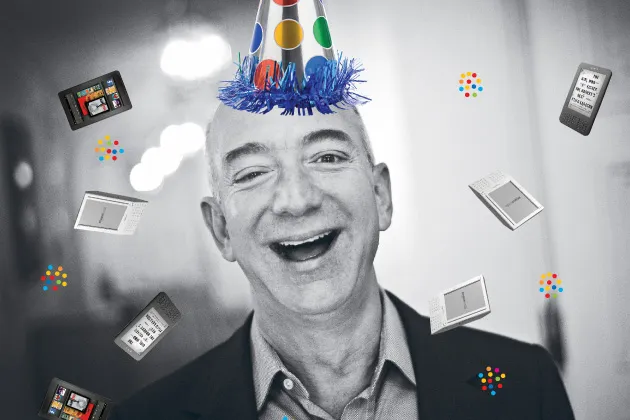 As the Kindle Turns Five, Amazon Girds for a New Fight