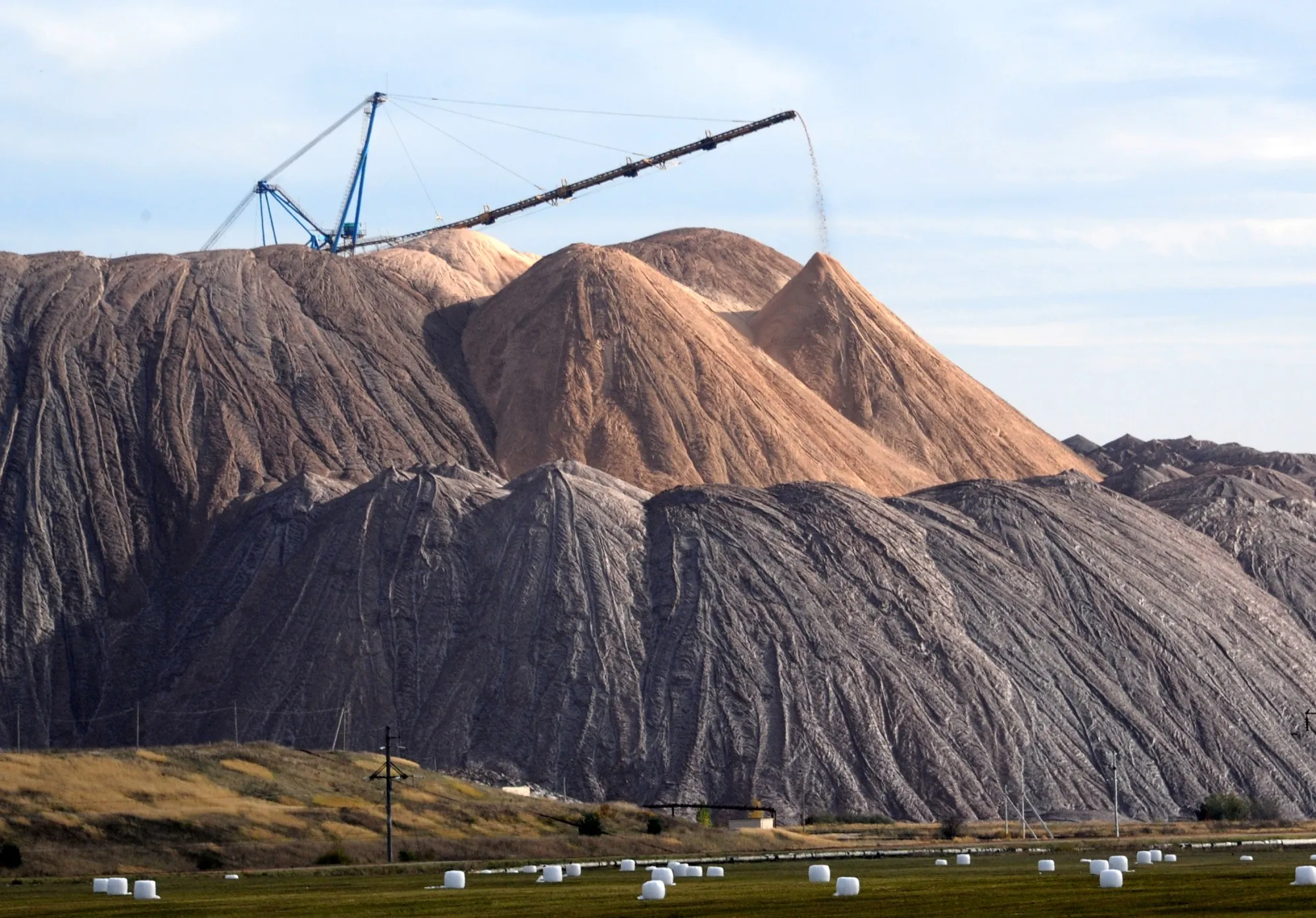 A Belaruskali potash mine&nbsp;near Soligorsk, Belarus.