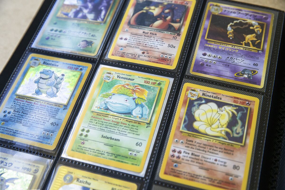 Pokémon Cards Worth a Fortune to Collectors and Startups Alike - Bloomberg