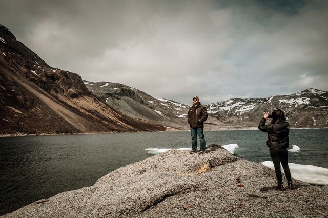 GreenMet CEO Drew Horn traveled to Greenland this spring to inspect the area around a deposit of rare-earth minerals known as Tanbreez.