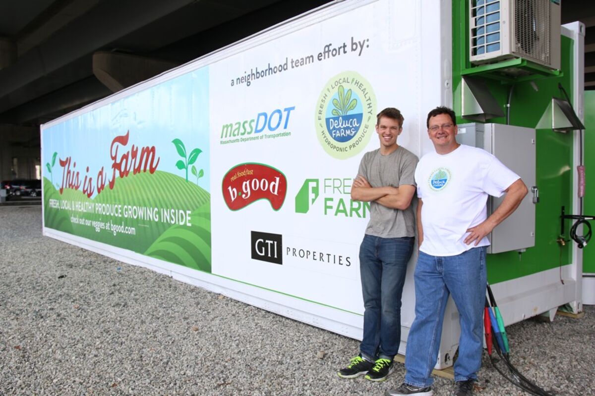 Boston-Based Freight Farms Takes High-Density Urban Farming to a New Level  - Bloomberg