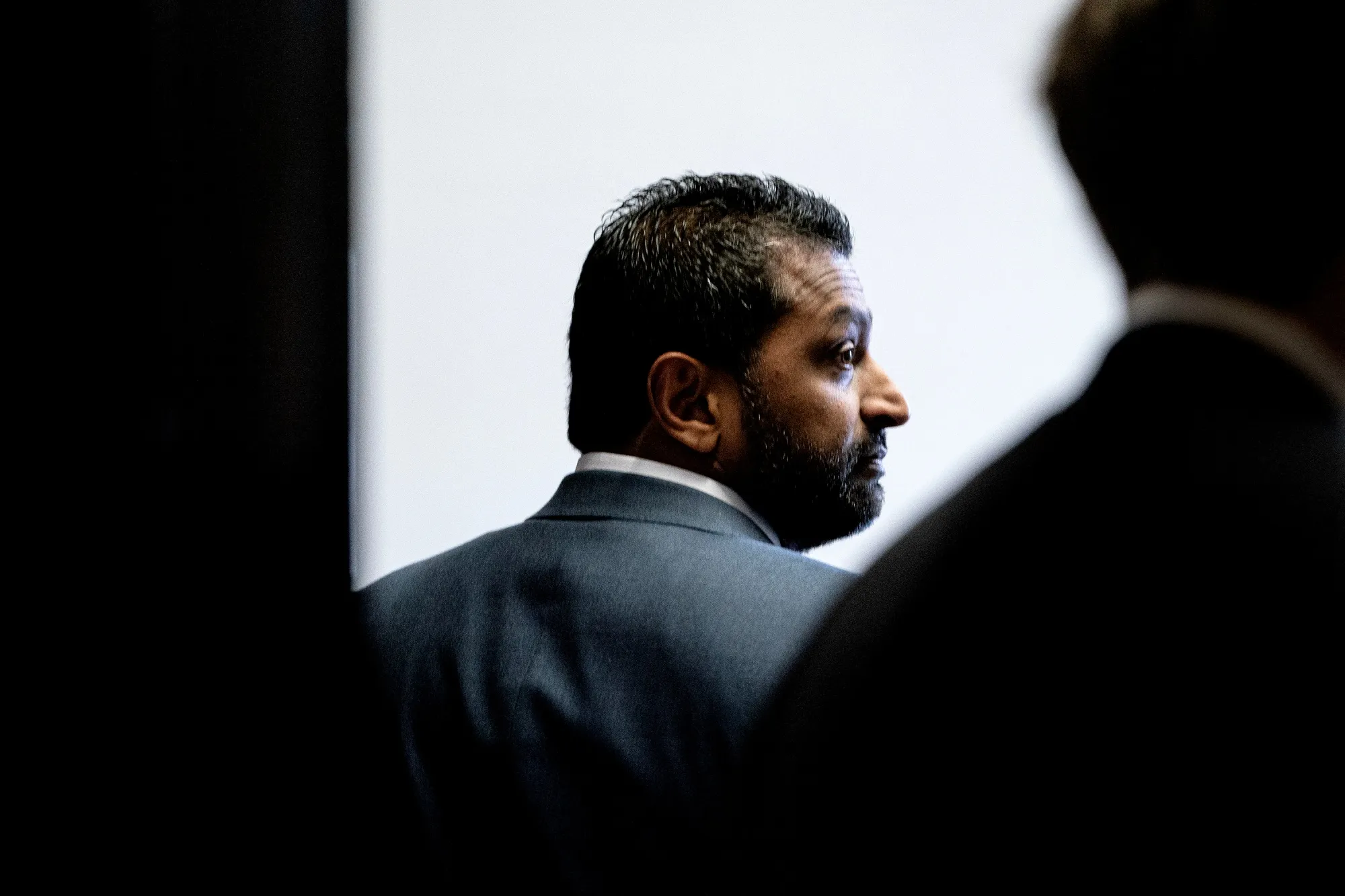 Kash Patel,&nbsp;US President-elect Donald Trump's nominee to be director of the Federal Bureau of Investigation, on Capitol Hill while meeting with Republican Senators in Washington, DC&nbsp;on Monday, Dec. 9, 2024.&nbsp;