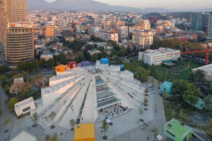 Pyramid of Tirana by MVRDV