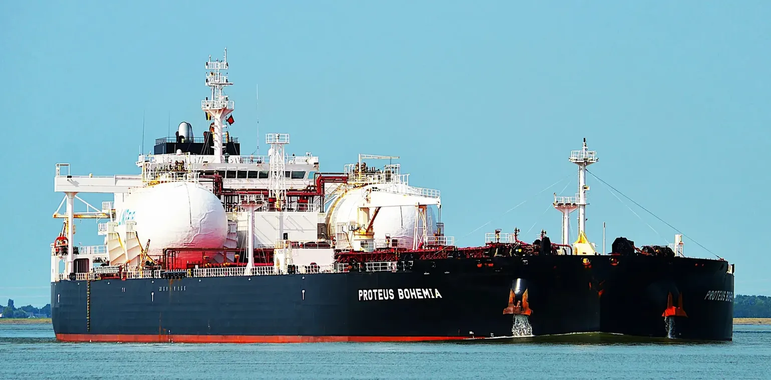 The Proteus Bohemia tanker.