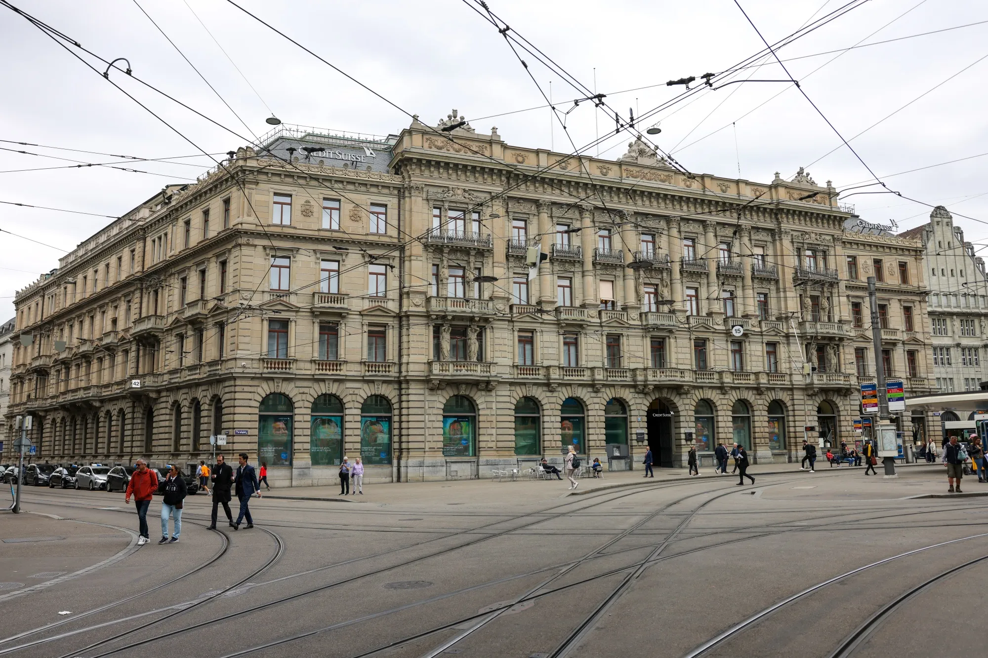 The Credit Suisse Group AG headquarters in Zurich.