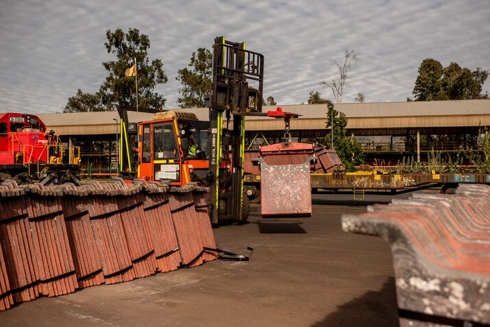 The Codelco El Teniente Mine And Processing Facility As Copper Wavers
