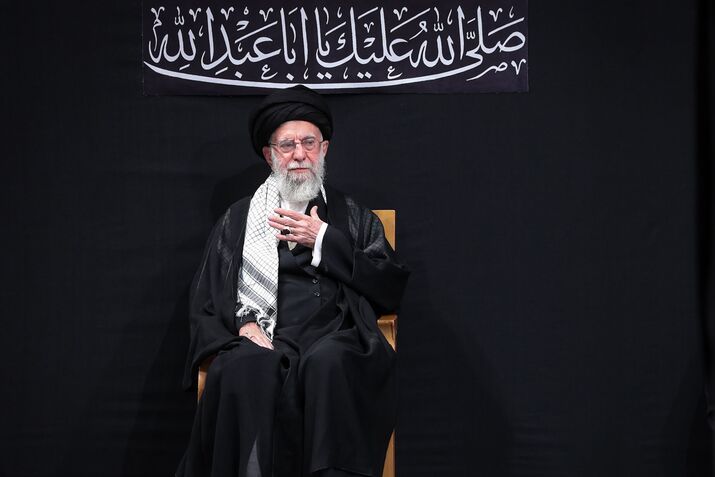 Iran's Supreme Leader Ayatollah Ali Khamenei makes his first public appearance since the war with Israel