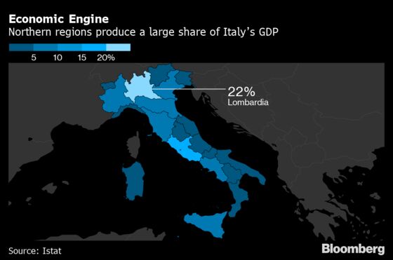 Virus Outbreak Drives Italians to Panic-Buying of Masks and Food