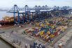 Operations At UK's Largest Container Port Ahead Of GDP Figures