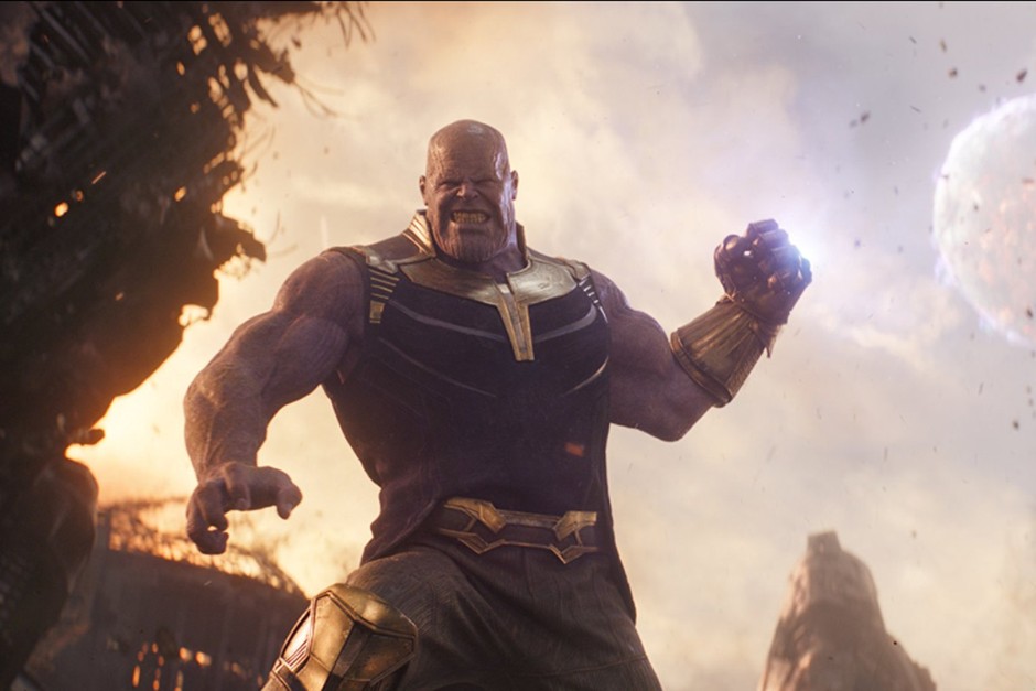 Thanos thwomps the Avengers, an approach the GOP is also taking to the social safety net.