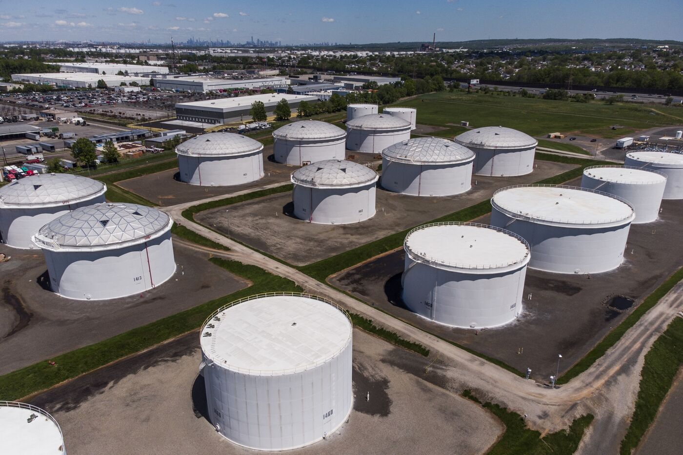 Colonial Pipeline Storage Tanks As Gas Pumps Run Dry