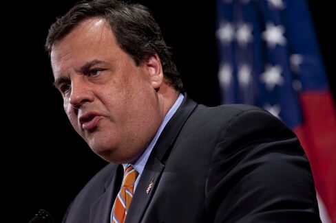 New Jersey Governor Chris Christie