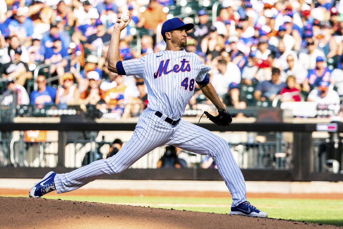 Mets vs Braves Highlights: Jacob deGrom touched up for three solo HRs in  loss as Braves pull even 