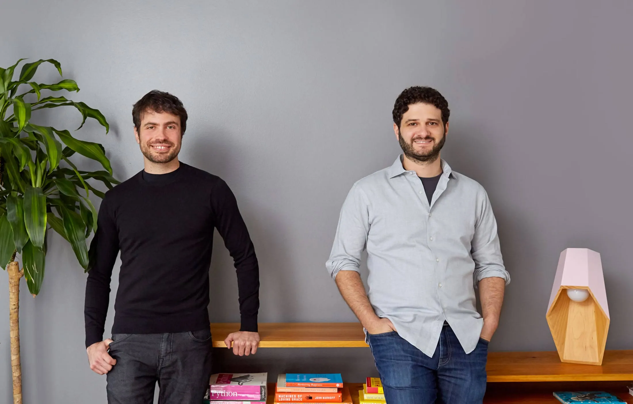 Asana co-founders Justin Rosenstein, left, and Dustin Moskovitz.