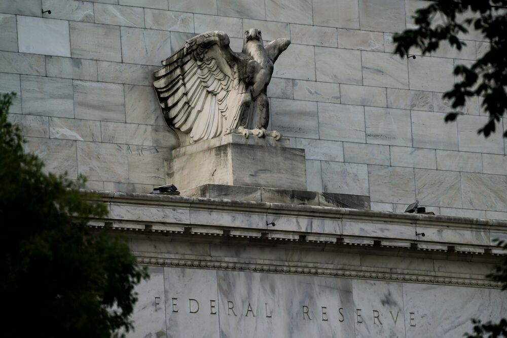 The Marriner S. Eccles Federal Reserve building in Washington, DC, US.