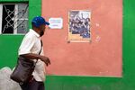 A poster asking Cubans to vote in the legislative elections, in Havana, on March 23.&nbsp;