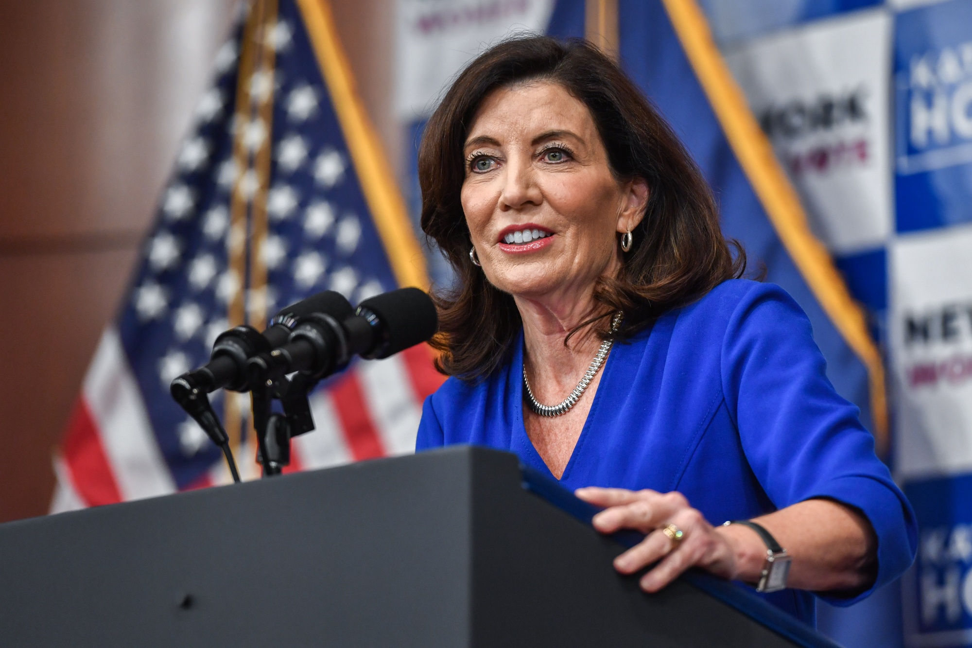 Kathy Hochul Defeats Lee Zeldin in 2022 New York Governor's Race - Bloomberg