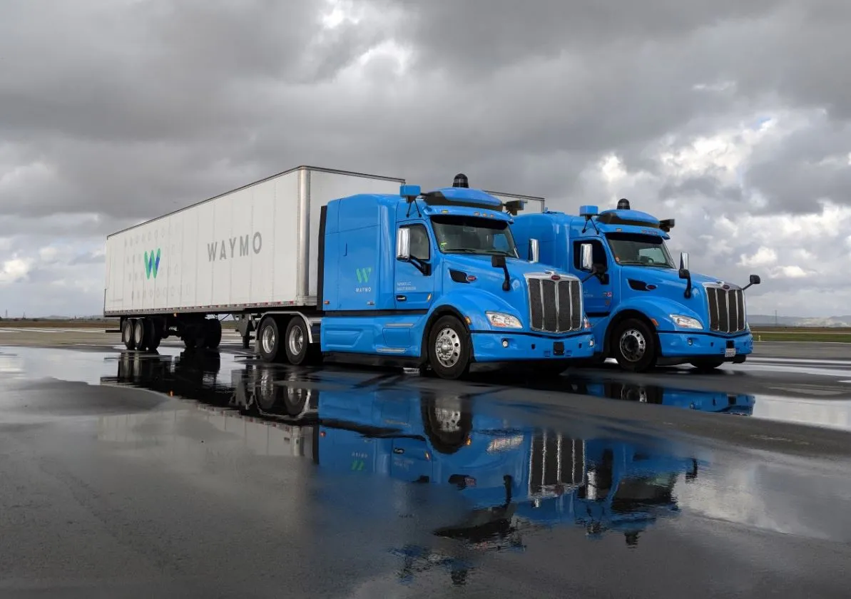Waymo self-driving truck