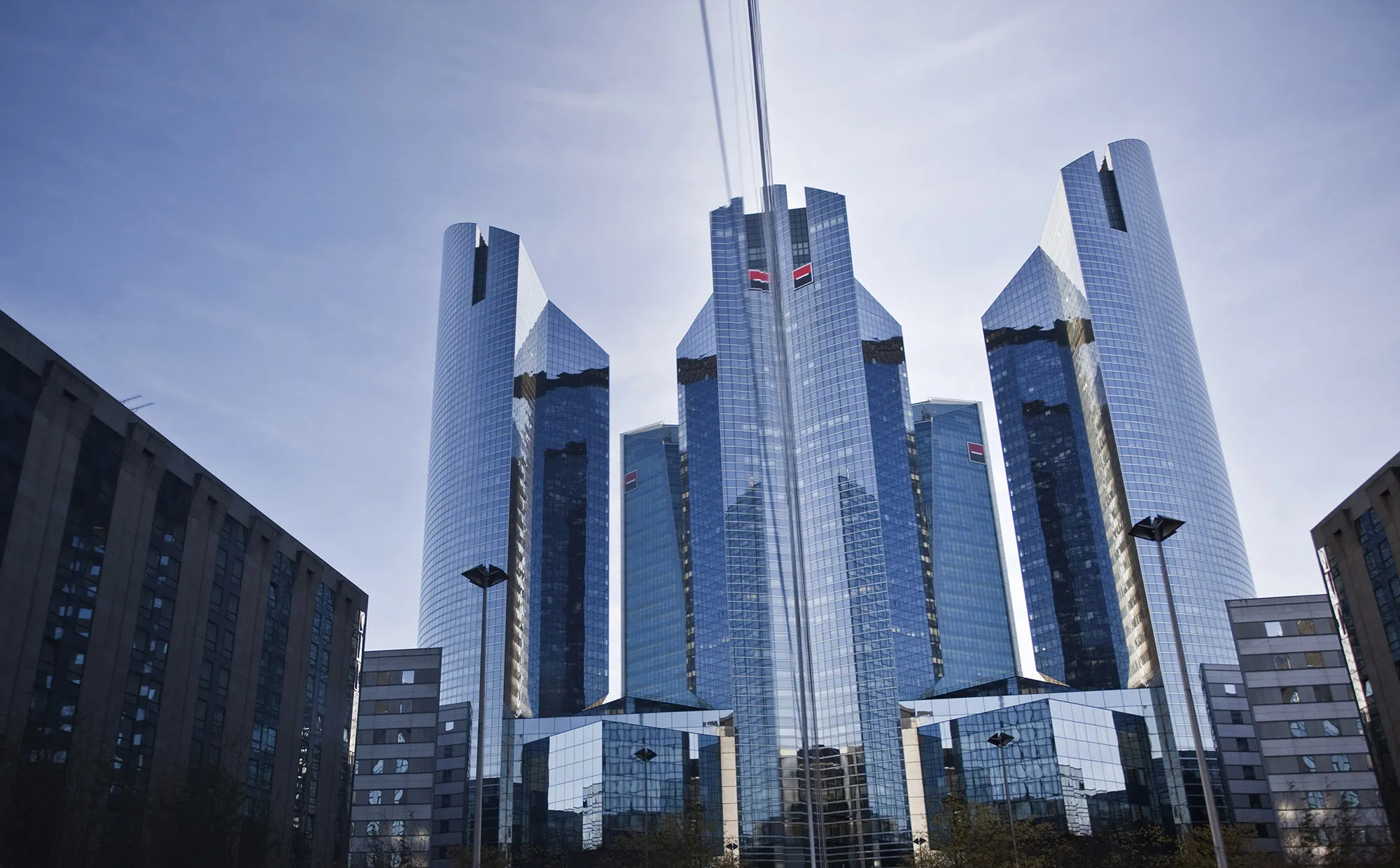 Societe Generale headquarters&nbsp;in&nbsp;Paris.