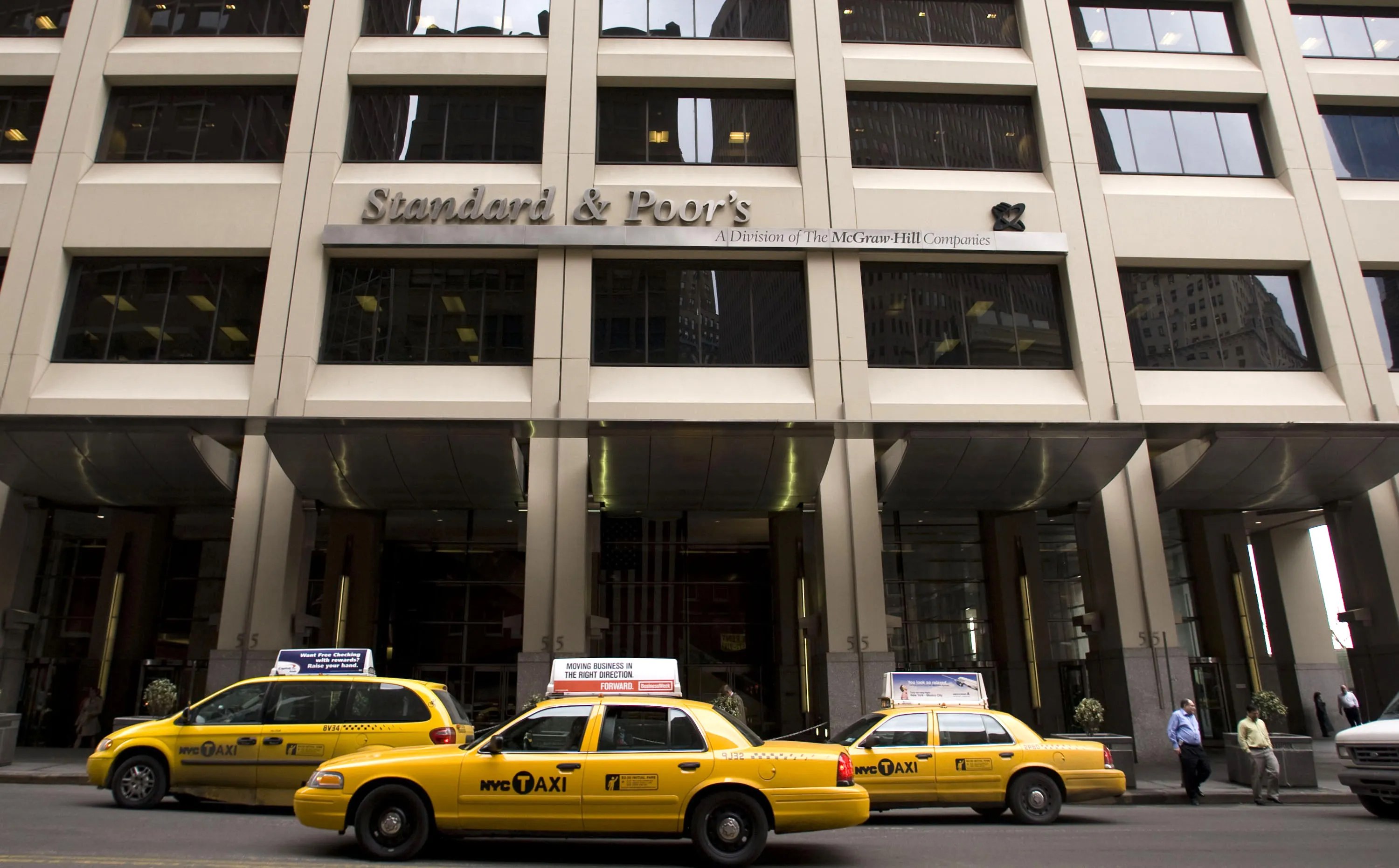 Standard &amp; Poor's headquarters in New York.
