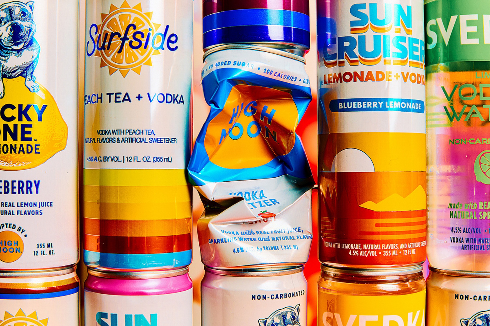 Many brands are focusing on their noncarbonated drinks.