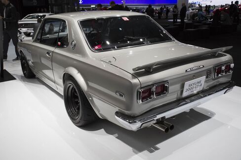 A 1971 Nissan Skyline 2000 GT-R Hakosuka.