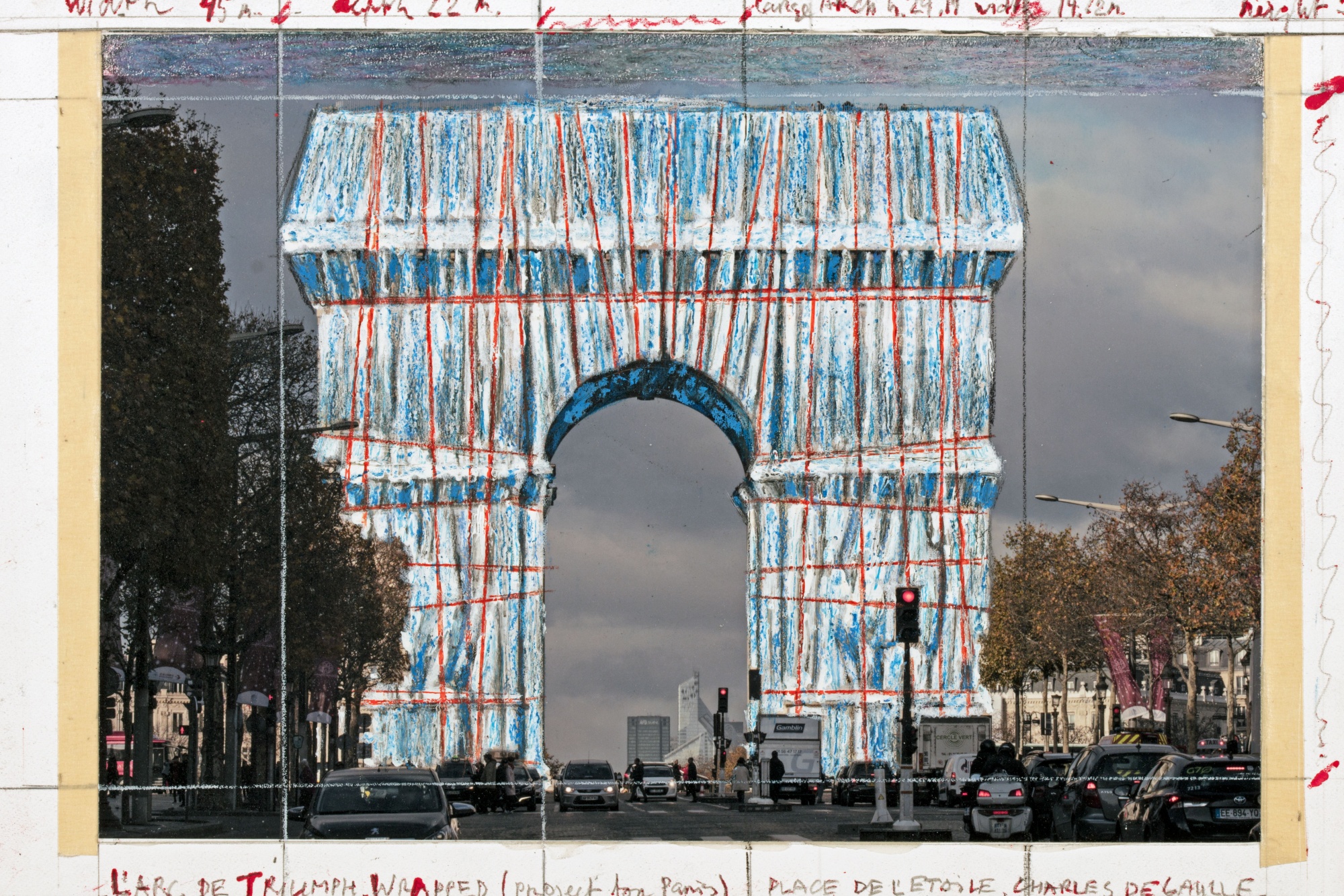 Christo s Plan to Envelope Paris s Arc de Triomphe Is Set for