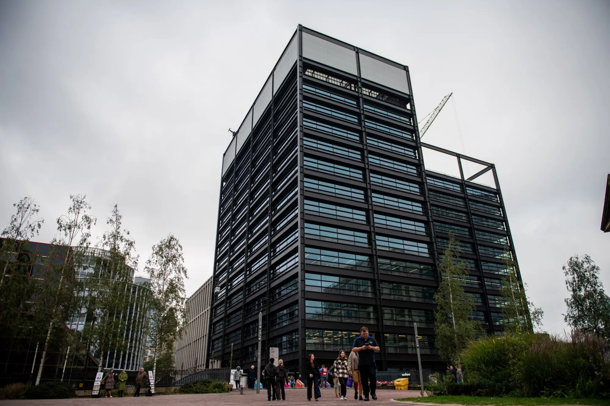 One Centenary Way, which houses Goldman Sachs offices, in Birmingham.