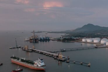 A Tiny Island Near Singapore Has Become Asia’s Hub for Russian Oil