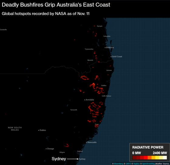 Australia Braces as Bushfire Warning Reaches ‘Catastrophic’