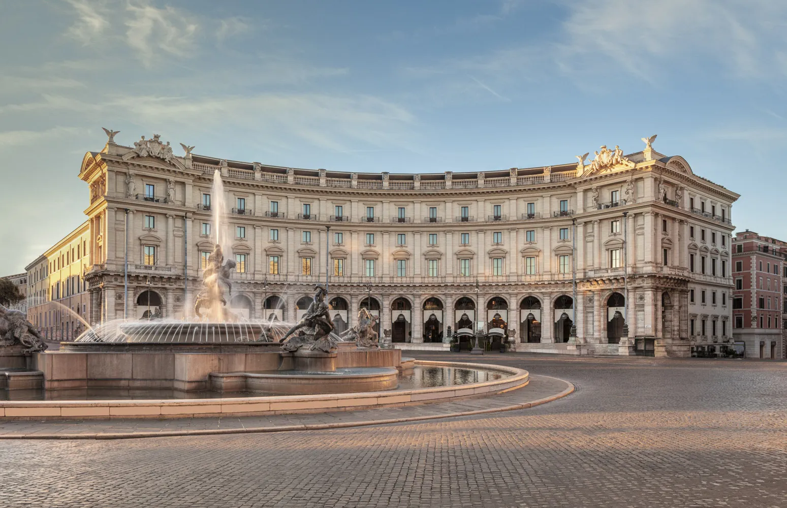 The Anantara Palazzo Naiadi Rome Hotel is a renovated 19th-century property that brims&nbsp;with history.&nbsp;