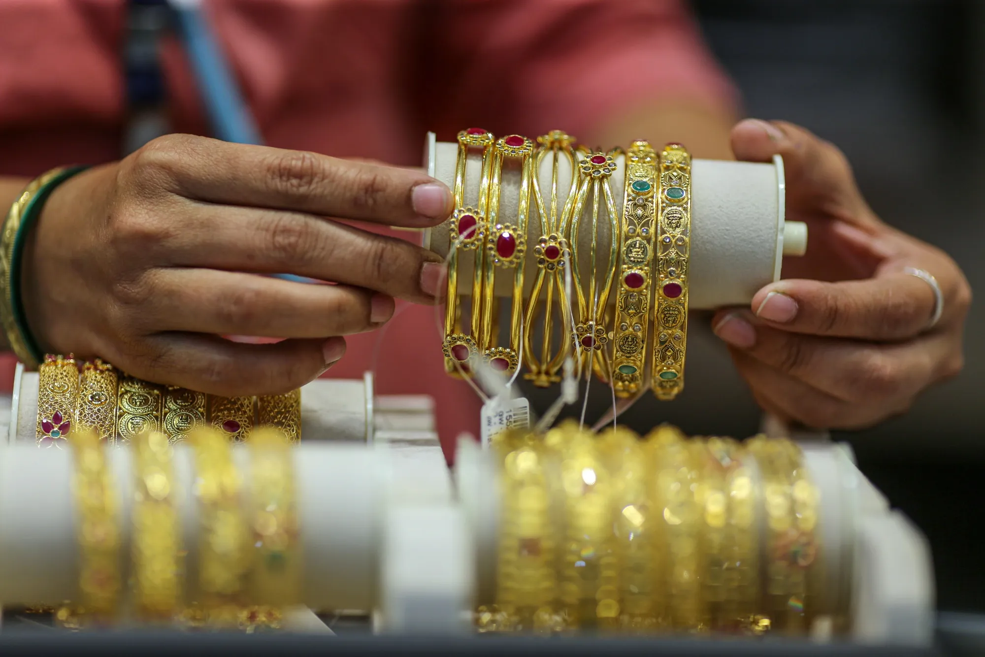 Jewelry buying will gather pace in a couple of weeks as the world’s most-populous nation enters the festival and wedding season.