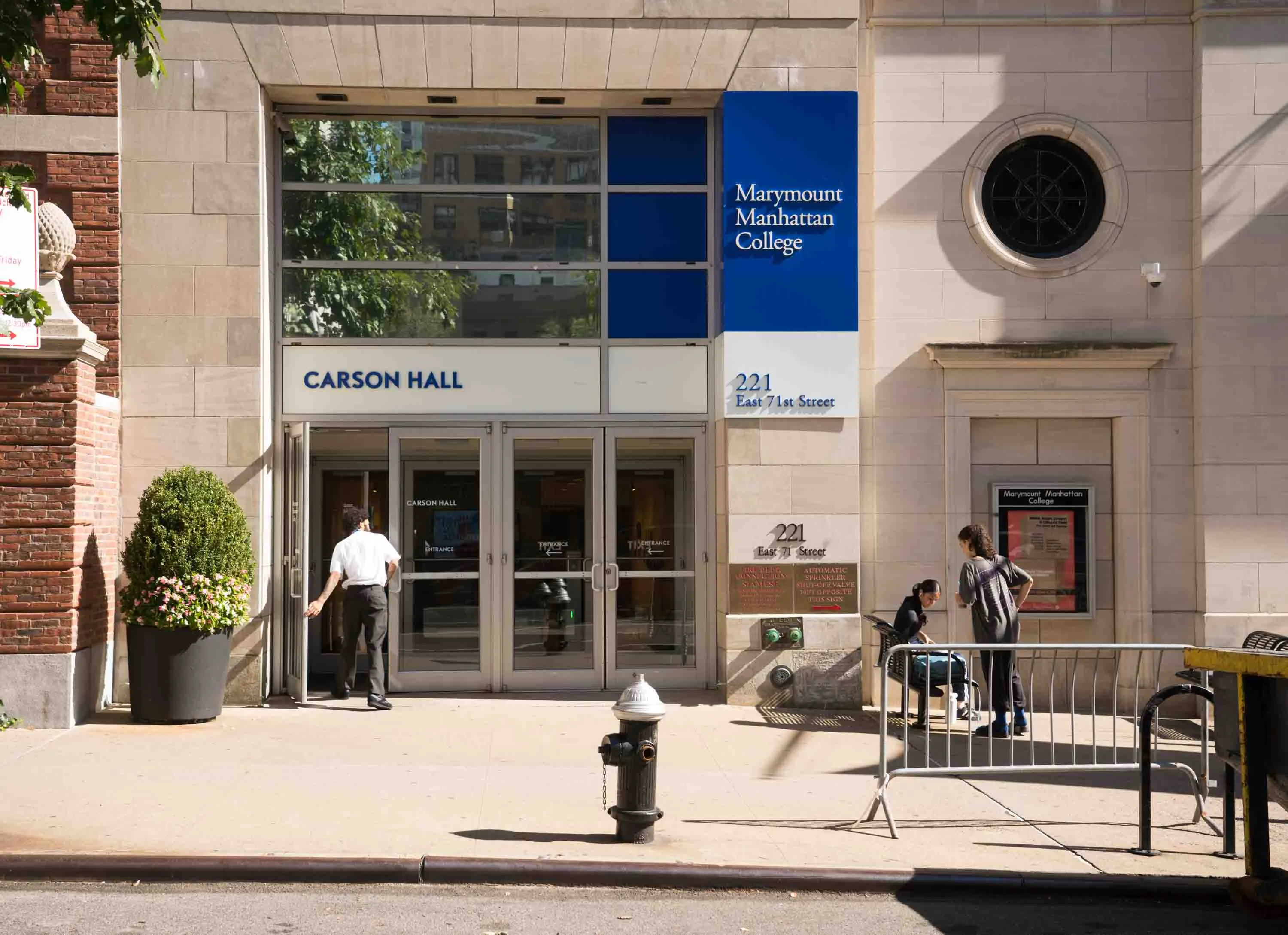 Marymount Manhattan College in New York in 2024.
