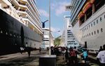 Cruise ships, Dock Maarten, St Maarten Island