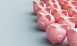 RF Piggy bank savings