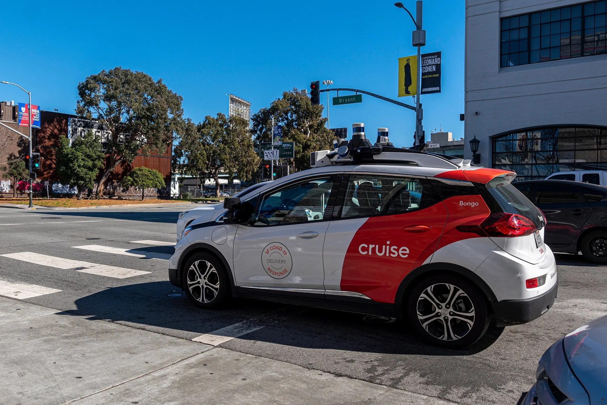 A Cruise vehicle in San Francisco.