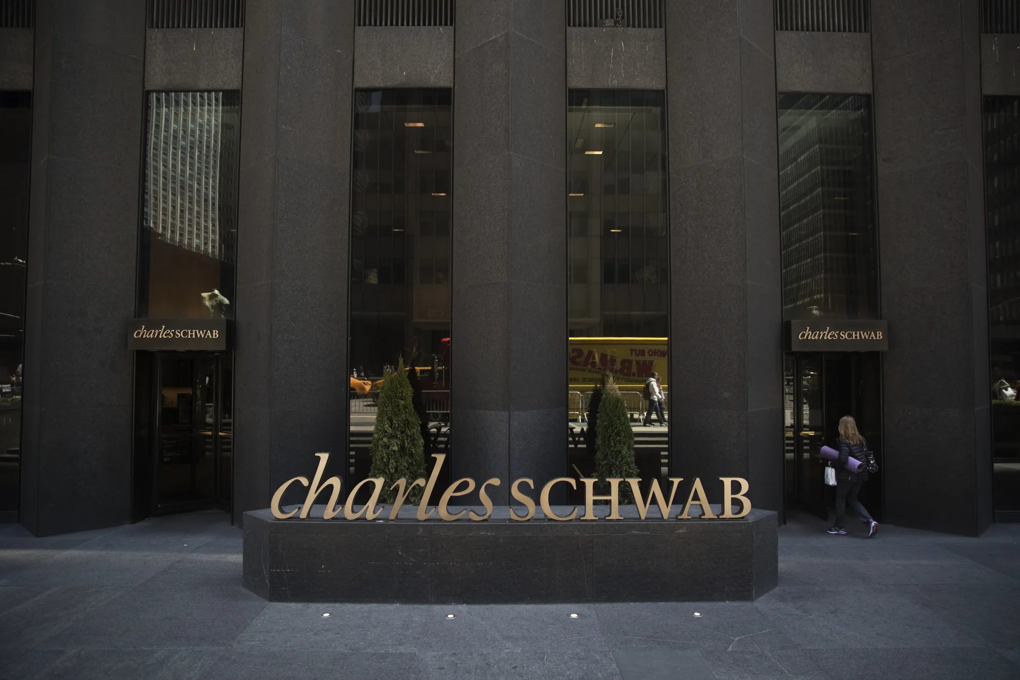 Charles Schwab office building in New York.